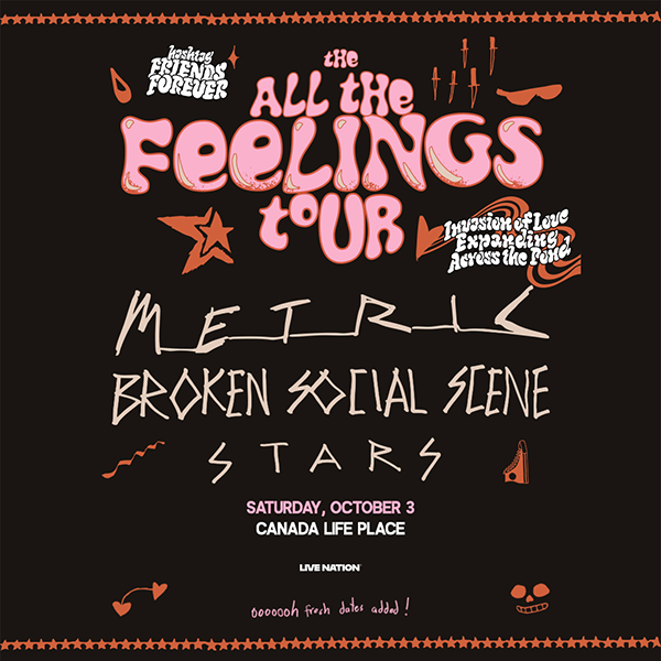 More Info for Metric, Broken Social Scene, and Stars