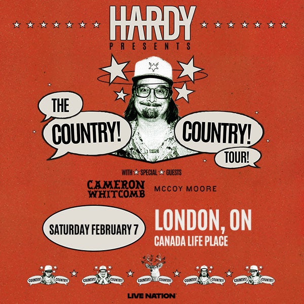 More Info for Hardy - THE COUNTRY! COUNTRY! TOUR!